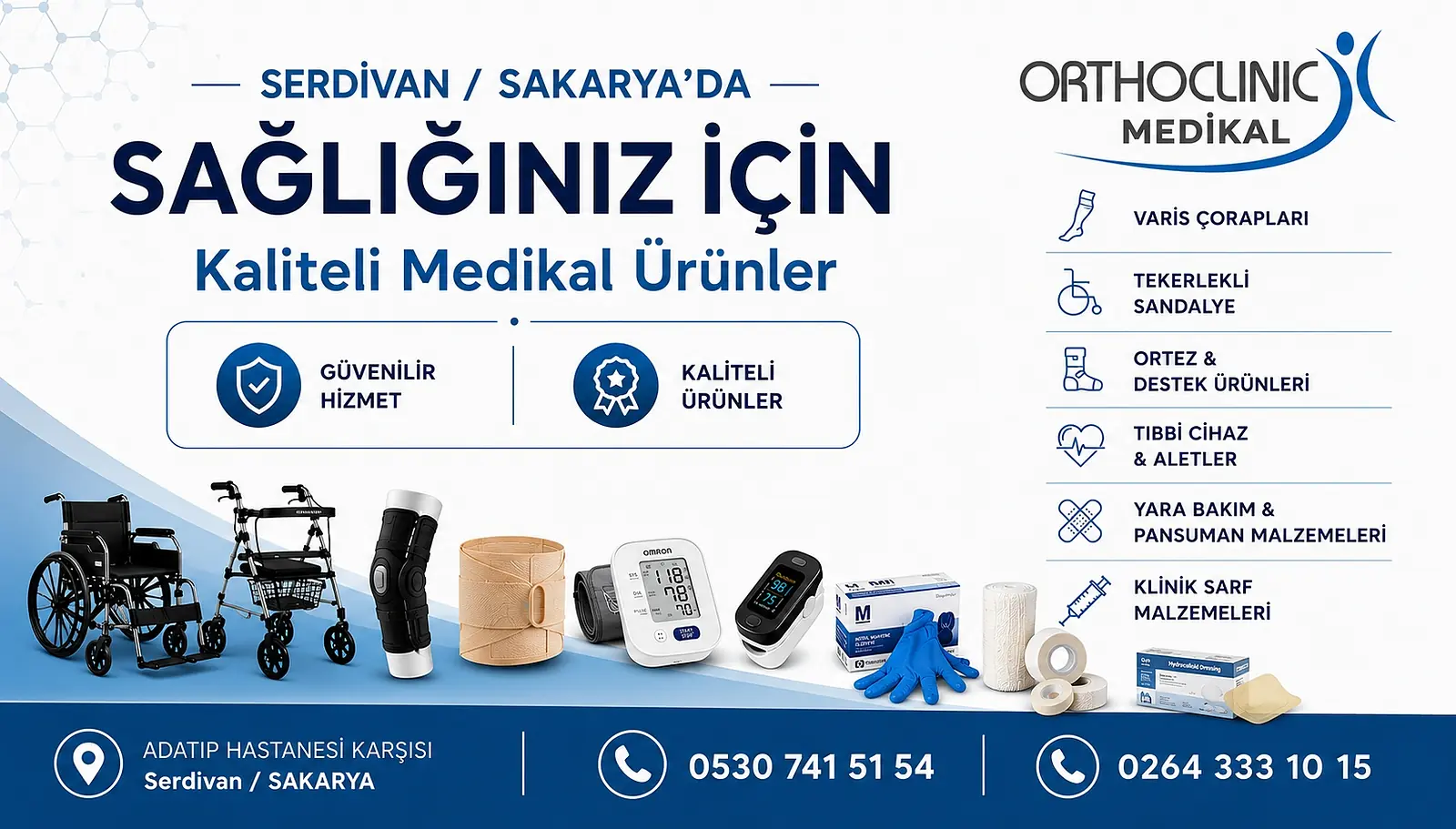 Orthoclinic Medikal Sakarya Medikal Mağazası