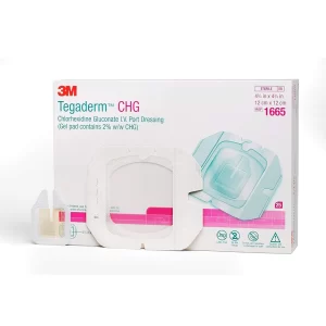 3M Tegaderm CHG Klorheksidinli I.V. Sabitleme Örtüsü 8,5 x 11,5 cm (1657)
