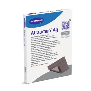 Hartmann Atrauman Ag Gümüşlü Yara Temas Örtüsü – 10 x 10 cm (499603) ve 10 x 20 cm (499605)