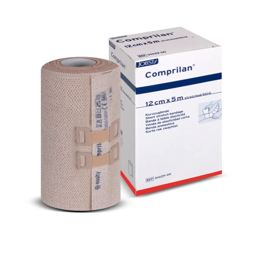 JOBST Comprilan Kısa Germe Kompresyon Bandajı 12 cm x 5 m – Ten Rengi