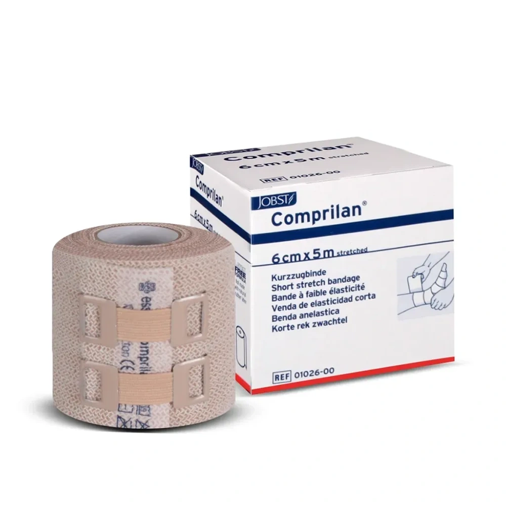 JOBST Comprilan Kısa Germe Kompresyon Bandajı 6 cm x 5 m – Ten Rengi