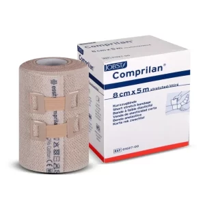 JOBST Comprilan Kısa Germe Kompresyon Bandajı 8 cm x 5 m – Ten Rengi
