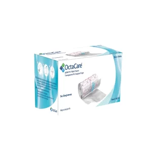 Su Geçirmez Şeffaf Tıbbi Flaster Yara Örtüsü – 5 m x 10 cm (14510), 10 m x 10 cm (14110) ve 10 m x 15 cm (14115)